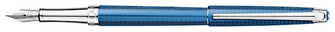Stylo plume Slim Caran d'Ache, série Léman Grand Bleu, Bleu 