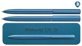 Stylo bille Pelikan, série Ineo Bleu (Ocean Blue)
