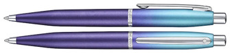 Sheaffer Ballpoint pen, VFM Expressions series Blue & Purple pearlized gradient CT