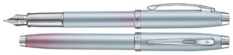 Sheaffer Fountain pen, 100 Expressions series Blue & Pink pearlized gradient CT