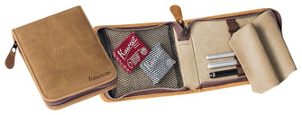 Kaweco Pen pouch, Leather series Brown (for 6 pens)