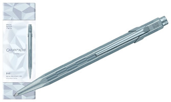 Caran d'Ache Ballpoint pen, 849 Alpine Frost SE series Glacier blue