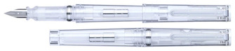 Sailor fountain pen, Compass Tuzu Adjust series Glassy Crystal White*