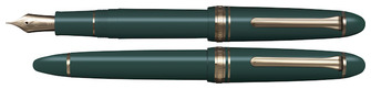 Sailor Fountain pen, 1911L series Green GT (14k nib)