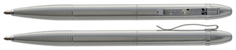 Fisher Spacepen Ballpoint pen, Unique series Satin chrome (Vortex)