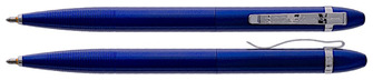 Fisher Spacepen Ballpoint pen, Unique series Satin Blue (Vortex)