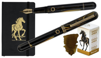 Nahvalur Fountain pen, Pen of the Year Horse 2026 Limited Edition series (with A6 Notebook & 15 ml ink bottle*)  