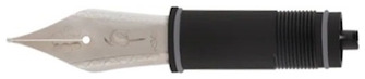 Nahvalur Fountain pen nib, Parts series (Steel No.6 - Silver)