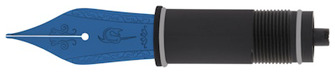 Nahvalur Fountain pen nib, Parts series (Steel No.6 - Blue)