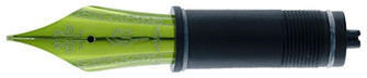 Nahvalur Fountain pen nib, Parts series (Steel No.6 - Green)