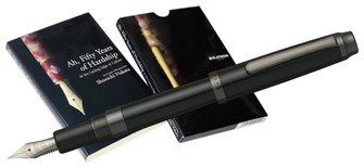 Platinum Fountain pen, 3776 Century Travia series Onxs Black