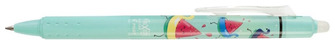 Pilot Gel Pen, Frixion Ball Clicker Pool Party Limited Edition series Watermelon (Black ink - 0.7)