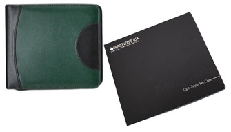 Monteverde Pen pouch, Deluxe Collectors series Green/Black (for 12 pens)