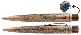 Retro 51 Retractable Roller ball, Tornado Big Shot - The Nautilus series