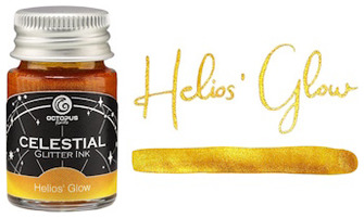Octopus Fluids Ink bottle, Celestial series Helios' Glow ink (10ml)