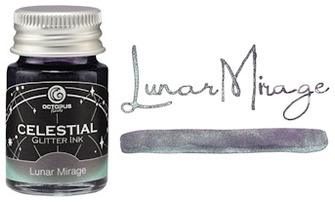 Octopus Fluids Ink bottle, Celestial series Lunar Mirage ink (10ml)