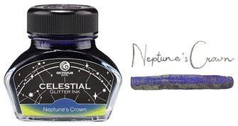 Octopus Fluids Ink bottle, Celestial series Neptune's Crown ink (30ml)