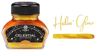 Octopus Fluids Ink bottle, Celestial series Helios' Glow ink (30ml)