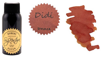 Robert Oster Ink bottle, Stylo.ca inks series Dark orange (Didi) 50ml