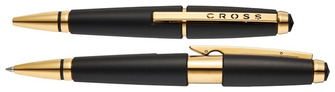 Cross Retractable Roller ball, Edge series Matte Black GT