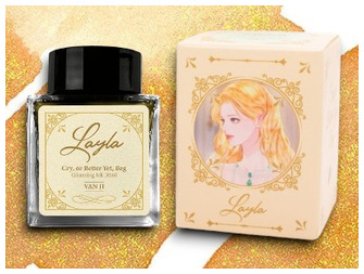 Wearingeul Ink bottle, Naver Webtoon LE series Layla ink (30ml)