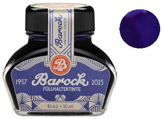 Octopus Fluids Ink bottle, Barock Limited Edition 2025 series Blue ink (30ml)