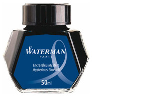 Waterman  Ink bottle, Refill & ink - Recharge & encre serie Blue-black ink
