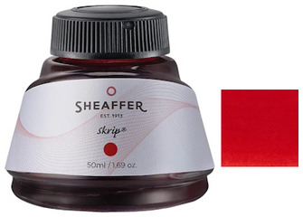 Sheaffer Ink bottle, Refill & ink series Red ink (50 ml) 