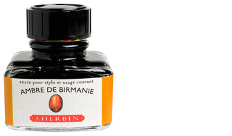 Bouteille d'encre J.Herbin , série La Perle Des Encres Encre ambre (Ambre)