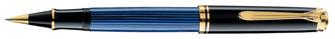 Stylo bille roulante Pelikan, série Souveran 800 Bleu