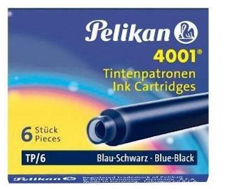 Cartouche d'encre Pelikan, série Refill & ink - Recharge & encre Encre bleu-noir