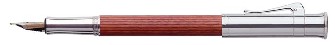 Stylo plume Faber-Castell, Graf von, série Precious wood & Platinum Brun