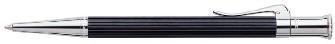 Stylo bille Faber-Castell, Graf von, série Precious wood & Platinum Noir