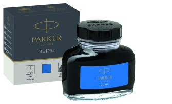 Bouteille d'encre Parker, série Recharge & encre Encre bleue
