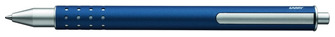 Stylo bille roulante rétractable Lamy, série Swift Bleu Impérial