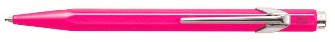 Stylo bille Caran d'Ache, série Office Fluo Rose fluo