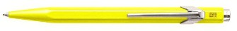 Stylo bille Caran d'Ache, série Office Fluo Jaune fluo