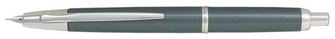 Stylo plume Pilot, série Capless Decimo Retractable Gris foncé