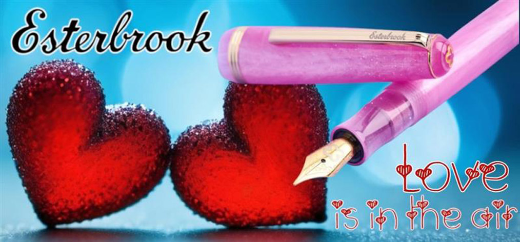 Stylo plume Esterbrook, série Love Potion JR Rose GT