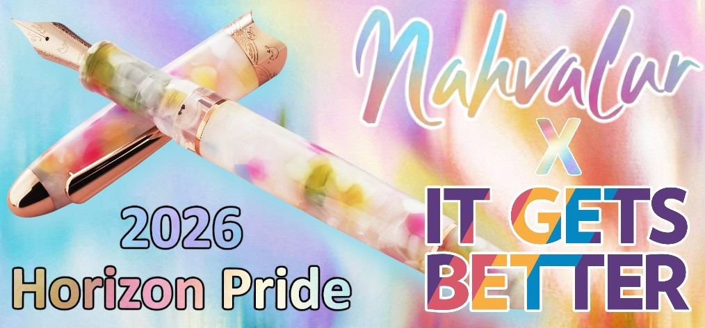 Stylo plume Nahvalur, série Édition Limitée Horizon Pride 2026