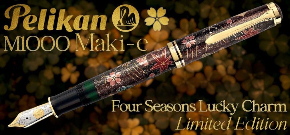Stylo plume Pelikan, série Édition Limitée Souverän M1000 Maki-e Four Seasons Lucky Charm