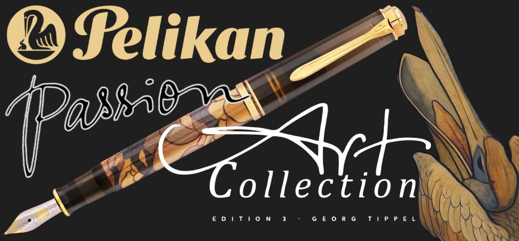 Stylo plume Pelikan, série Édition Spéciale Souverän M600 Art Collection Georg Tippel