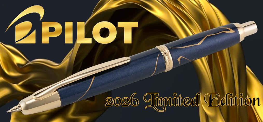 Stylo plume Pilot, série Édition Limitée Capless 2026 Golden Journey