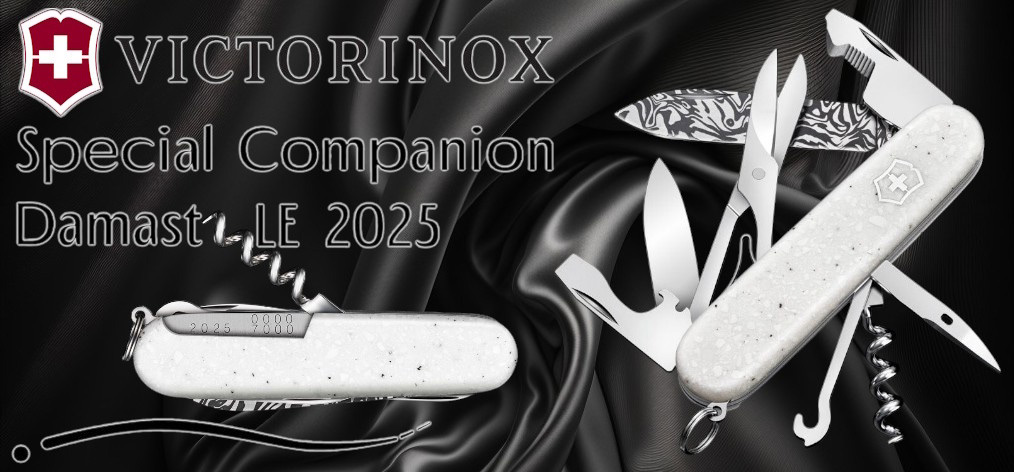 Couteau Victorinox, série Special Companion Damast Édition Limitée 2025