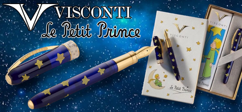Stylo plume Visconti, série Le Petit Prince