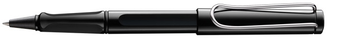 Stylo bille roulante Lamy , série Safari Noir Clip Chrome