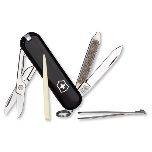 Victorinox Knife, Small Pocket Knives series Black (Classic SD)