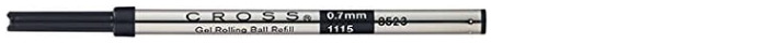 Recharge bille roulante Cross, série Recharge & encre Encre noire