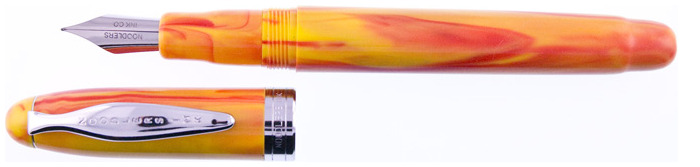 Noodler's Ink Fountain pen, Ahab series Yellow-Orange (Flex nib)