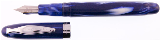 Noodler's Ink Fountain pen, Ahab series Blue (Flex nib)